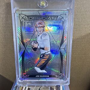 2024 Panini Obsidian Football Joe Burrow Bengals #37 Serial #04/75 NFL